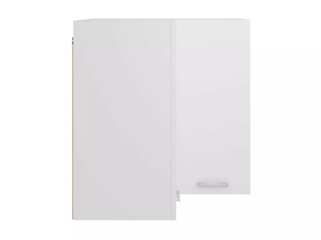 Armoire d'angle suspendue Blanc 57x57x60