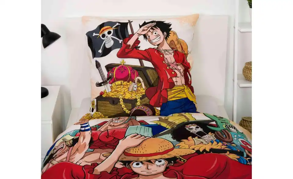 Bettwäsche-Set One Piece Ruffy