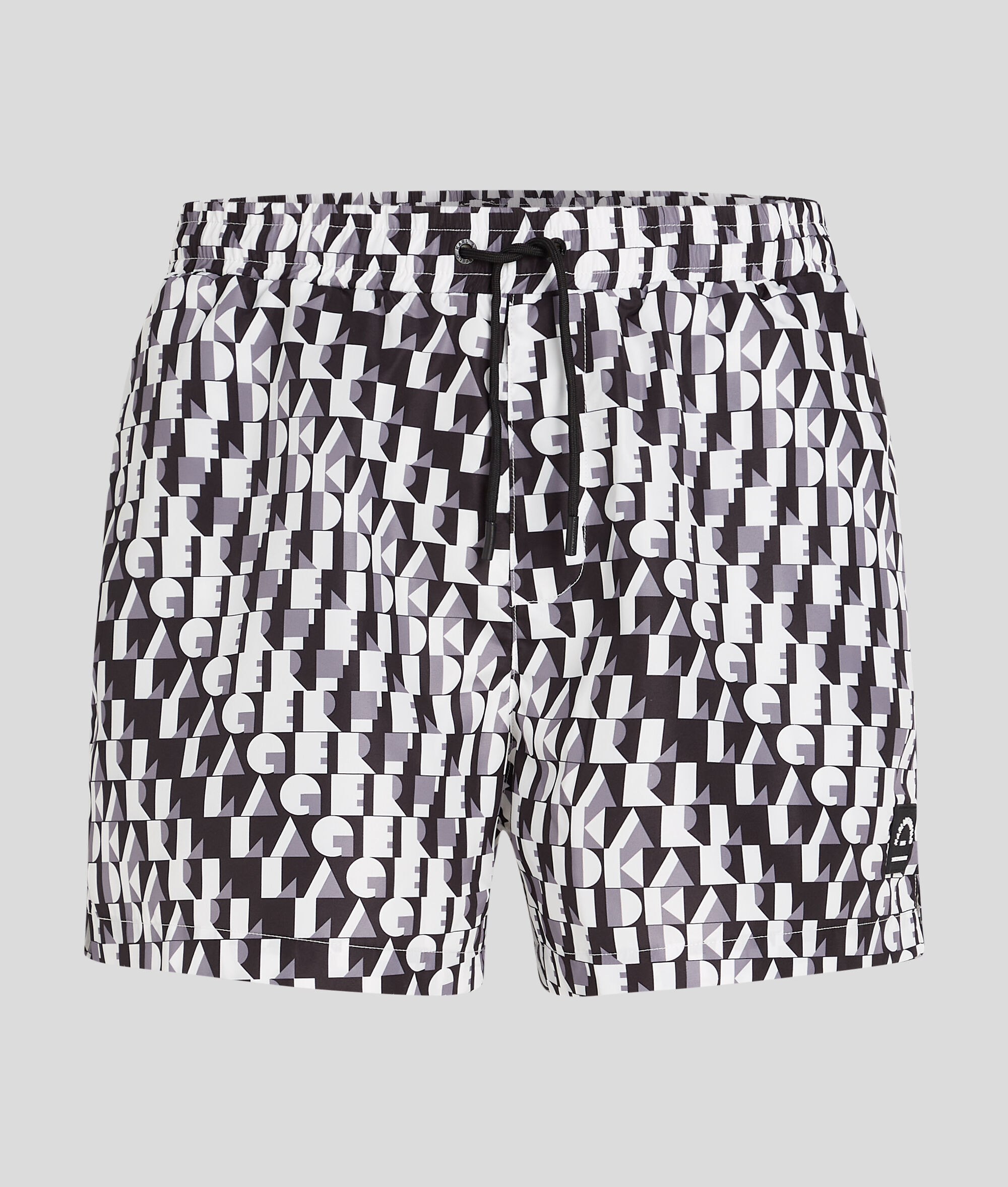 SHORT DE BAIN AVEC LOGO ABSTRAIT