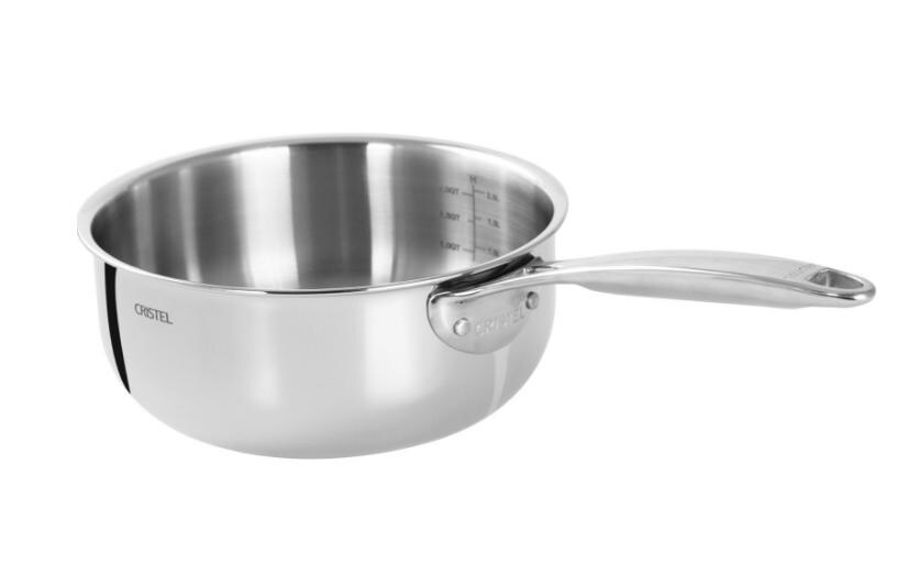 Stieltopf Castel'Pro 14 cmEdelstahl Kasserolle