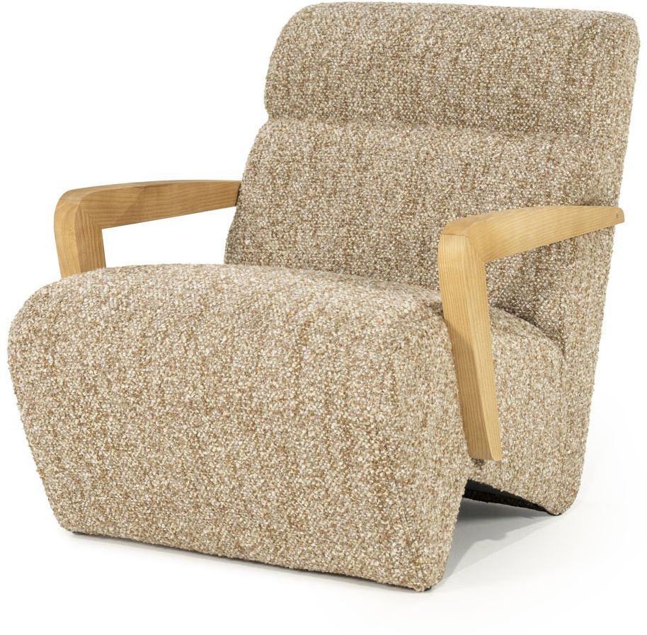 Fauteuil Olek Taupe van Eleonora