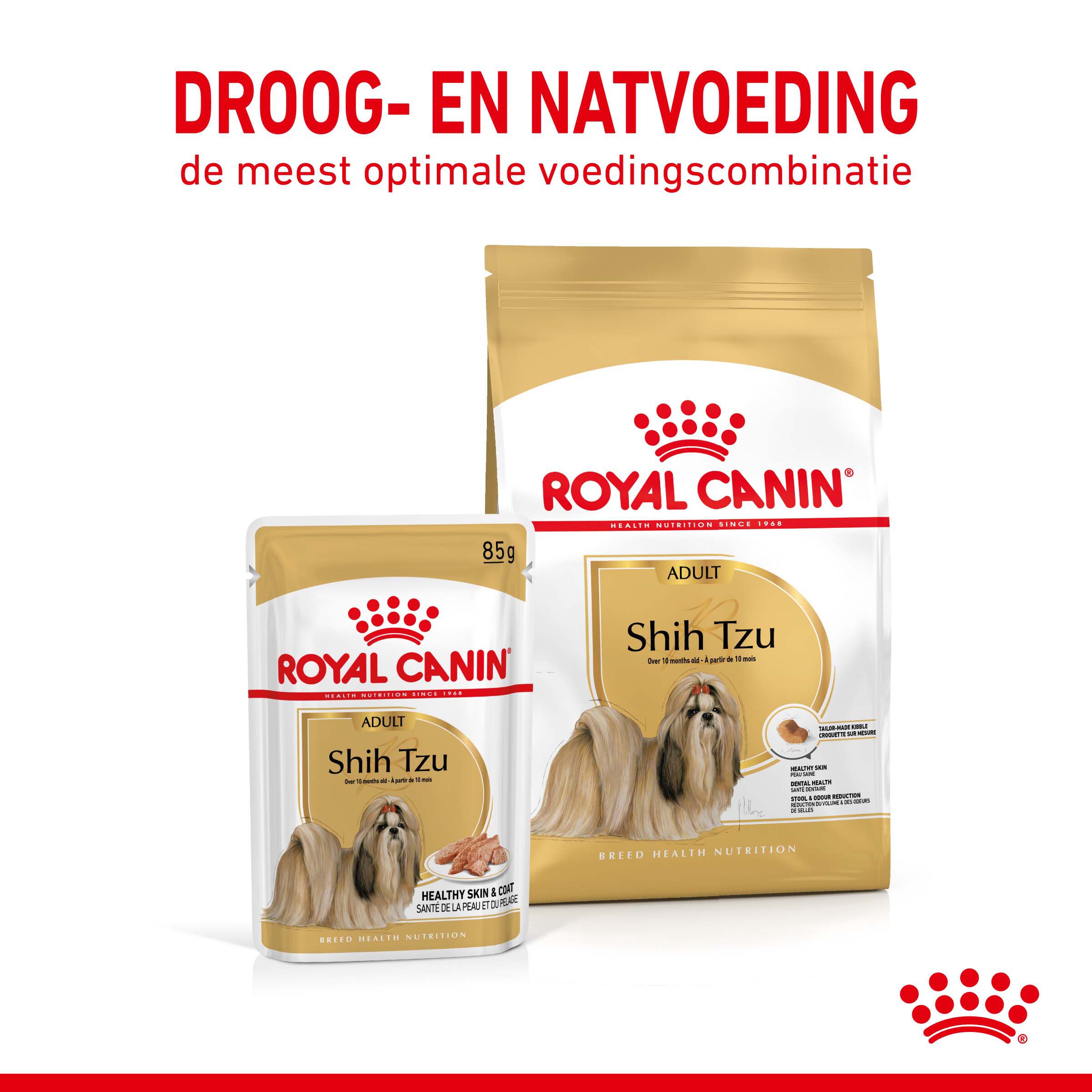 ROYAL CANIN® Adult Shih Tzu  Natvoer 12x85gr - Hondenvoer - 1020 Gram - gevogelte