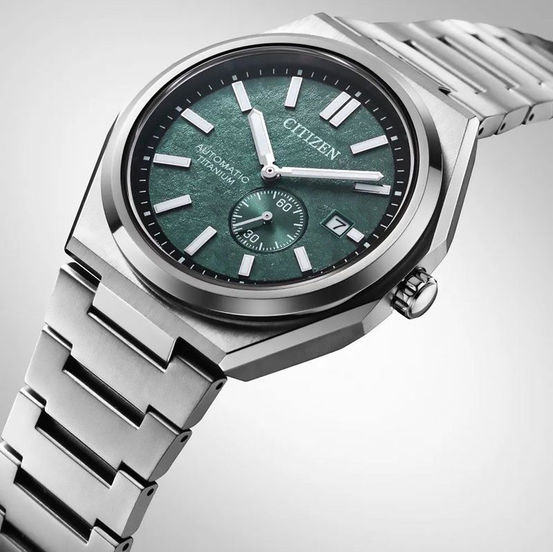 Citizen - NJ0180-80X - Polshorloge - Zilver - Automatisch - Super Titanium
