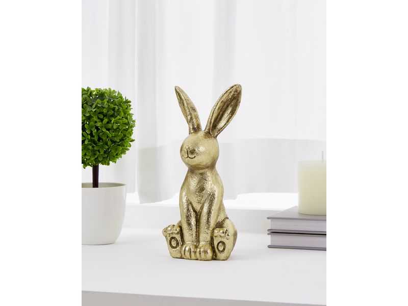 EGLO Hase Chilandy 25.5 cm, Gold Hasenfigur