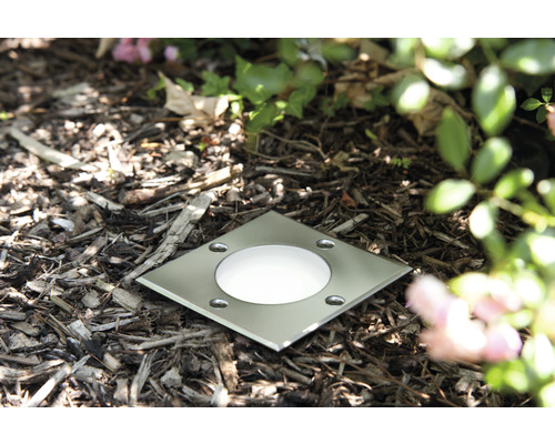 Paulmann inbouw vloerlamp IP67 vierkant 3,5W 230 lm 3000K warm wit 108x108 mm belastbaar tot 500 kg Special Line roestvrij staal 230V