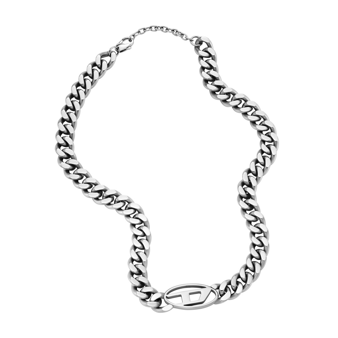 Diesel Halskette Steel D-Logo