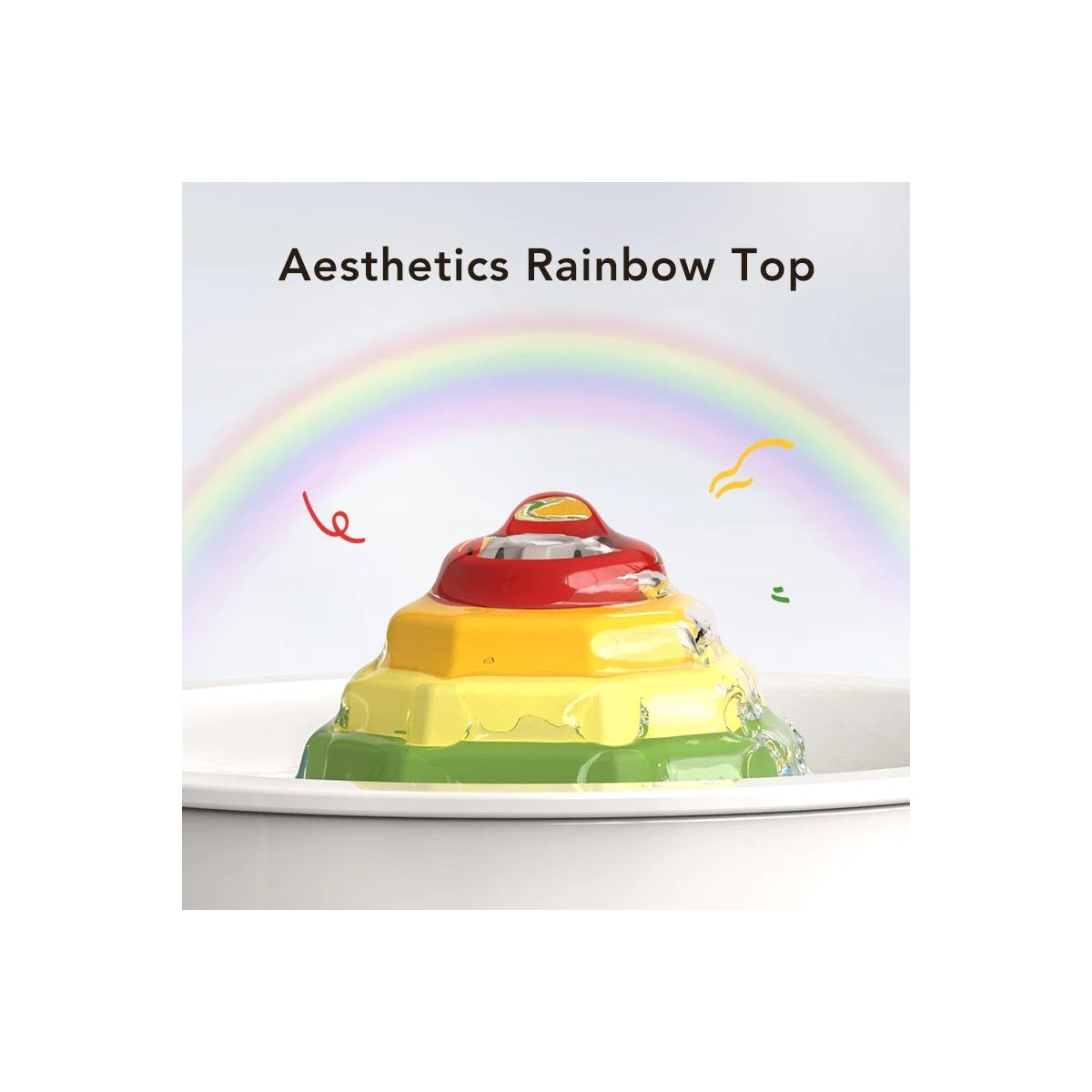 Petlibro Rainbow vannfontene til kjæledyr