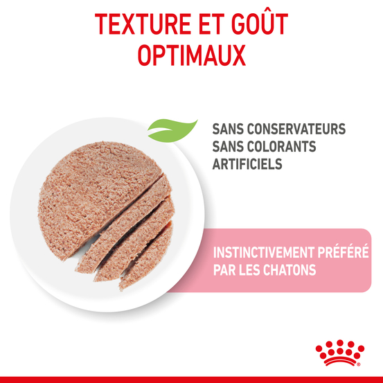 Mousse chaton Kitten de 4 à 12 mois 12x85g