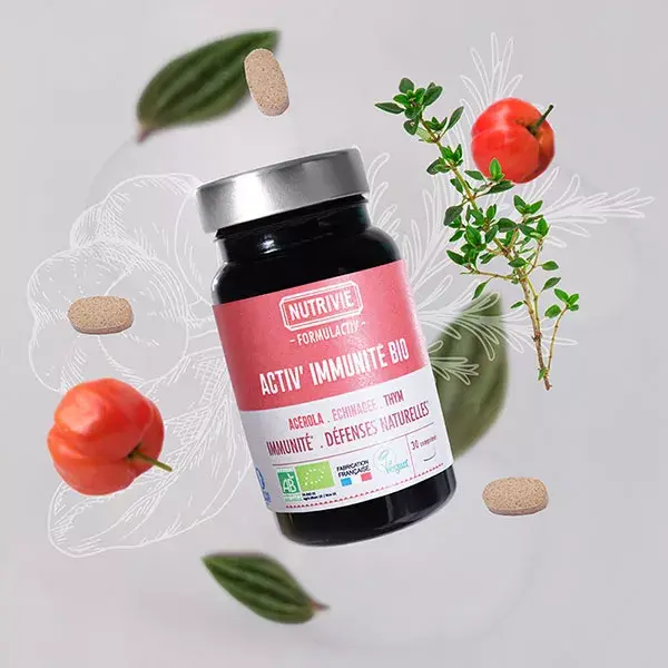 Nutrivie Activ'Immunity Orgânico 30 comprimidos