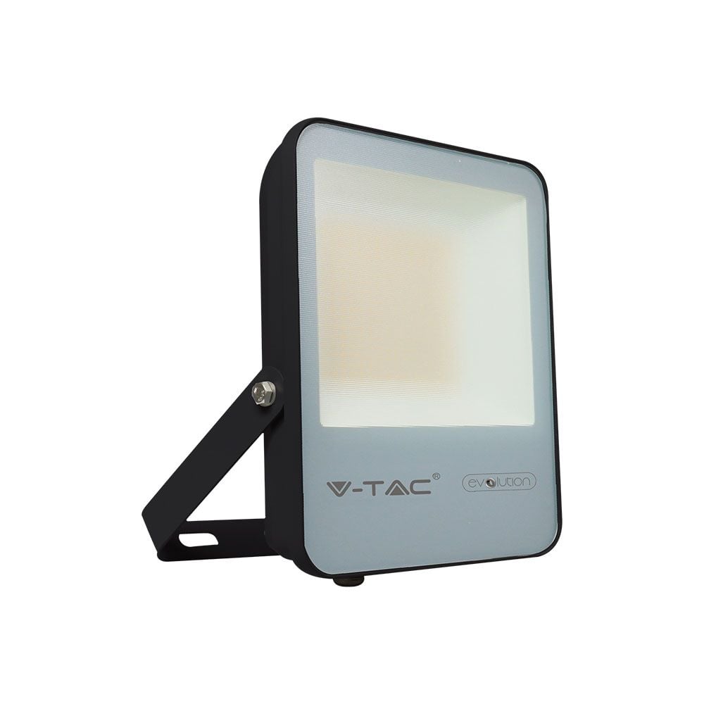 Zwarte LED-schijnwerper - 185lm/w - Evolution - IP65 - 30W - 4720 lumen - 6400K - 5 jaar