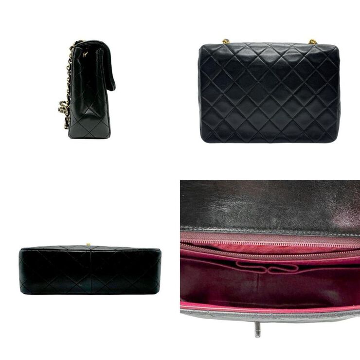 Chanel Vintage Chanel Crossbody Bag Black
