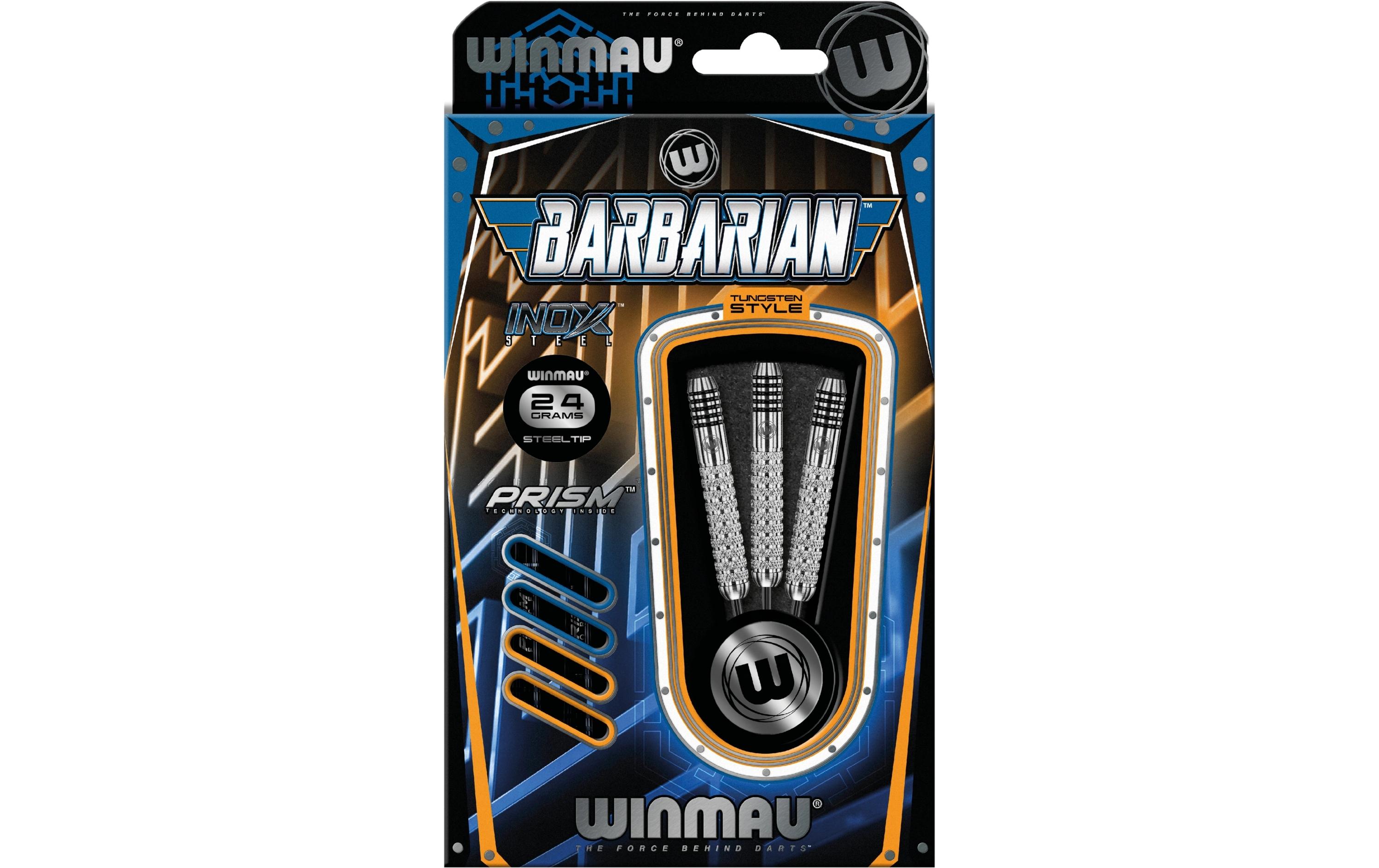 Dartpfeile Steeldart Barbarian 3 StückEinfach zu werfende, leistungsstarke Dartpfeile