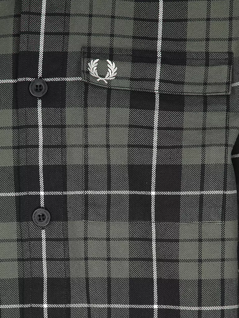 FRED PERRY Overshirt  olive