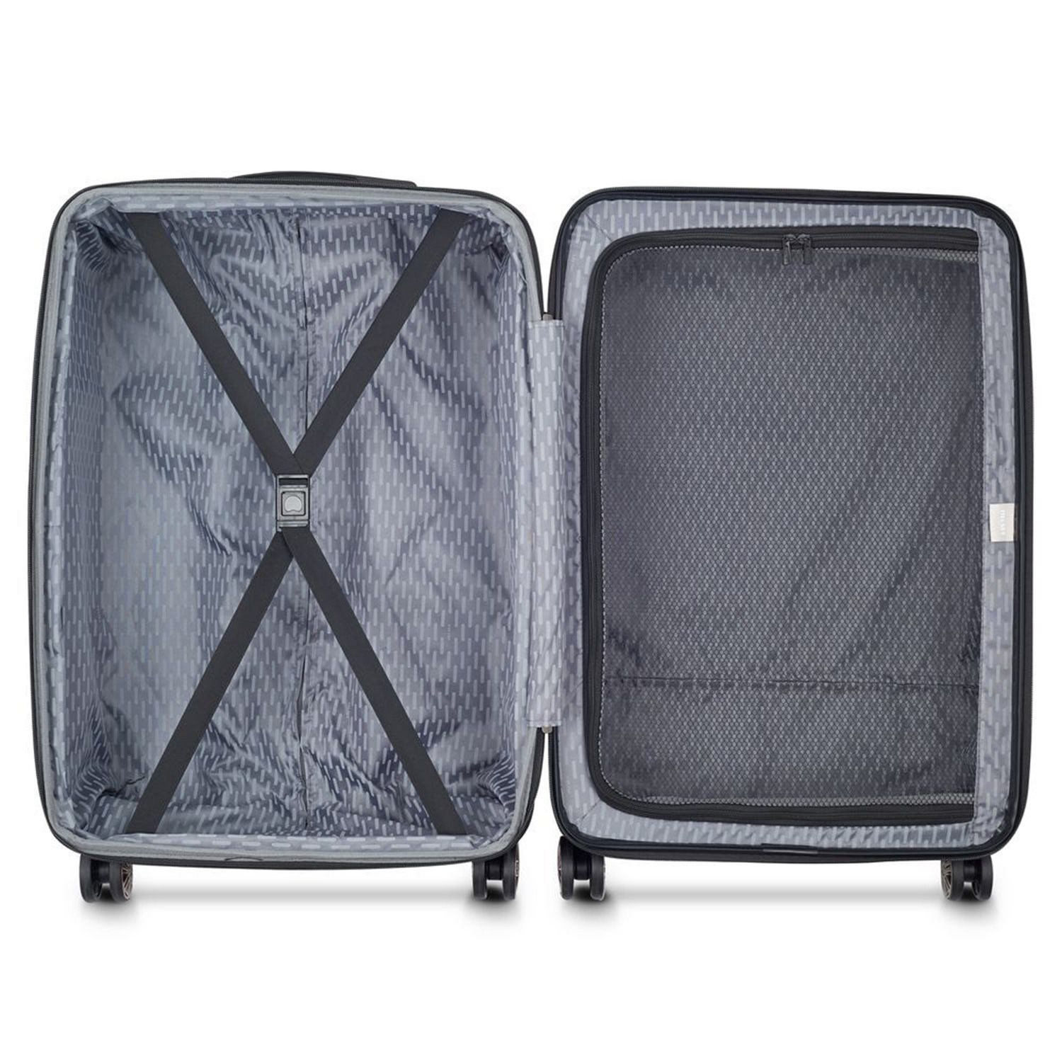 Delsey Air Armour 4 Wheel Medium Trolley 68 Expandable black