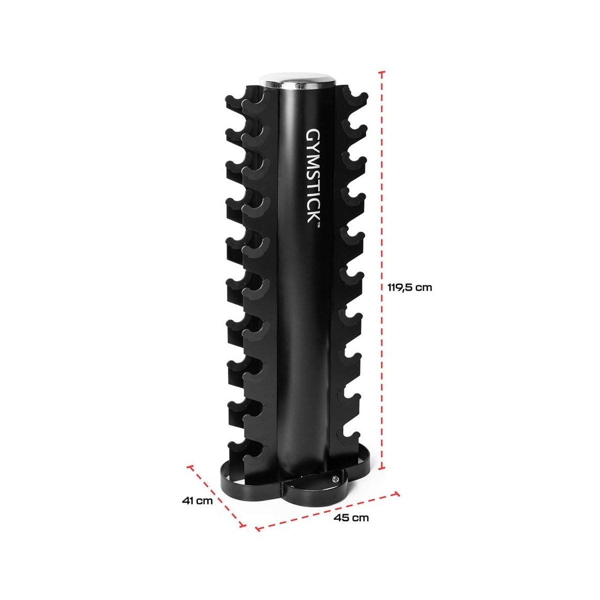 Gymstick Tower Rack for Chrome Dumbbells