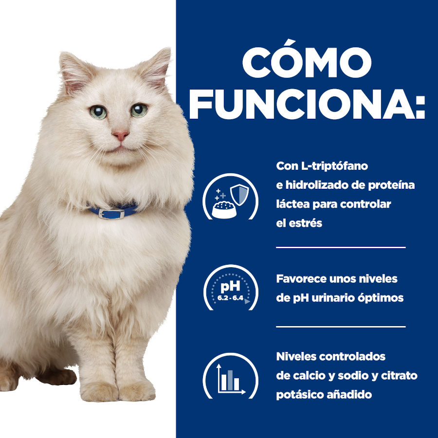 Hill's Prescription Diet c/d Urinary Care Stress Ensopado de Atum em Lata para Gatos