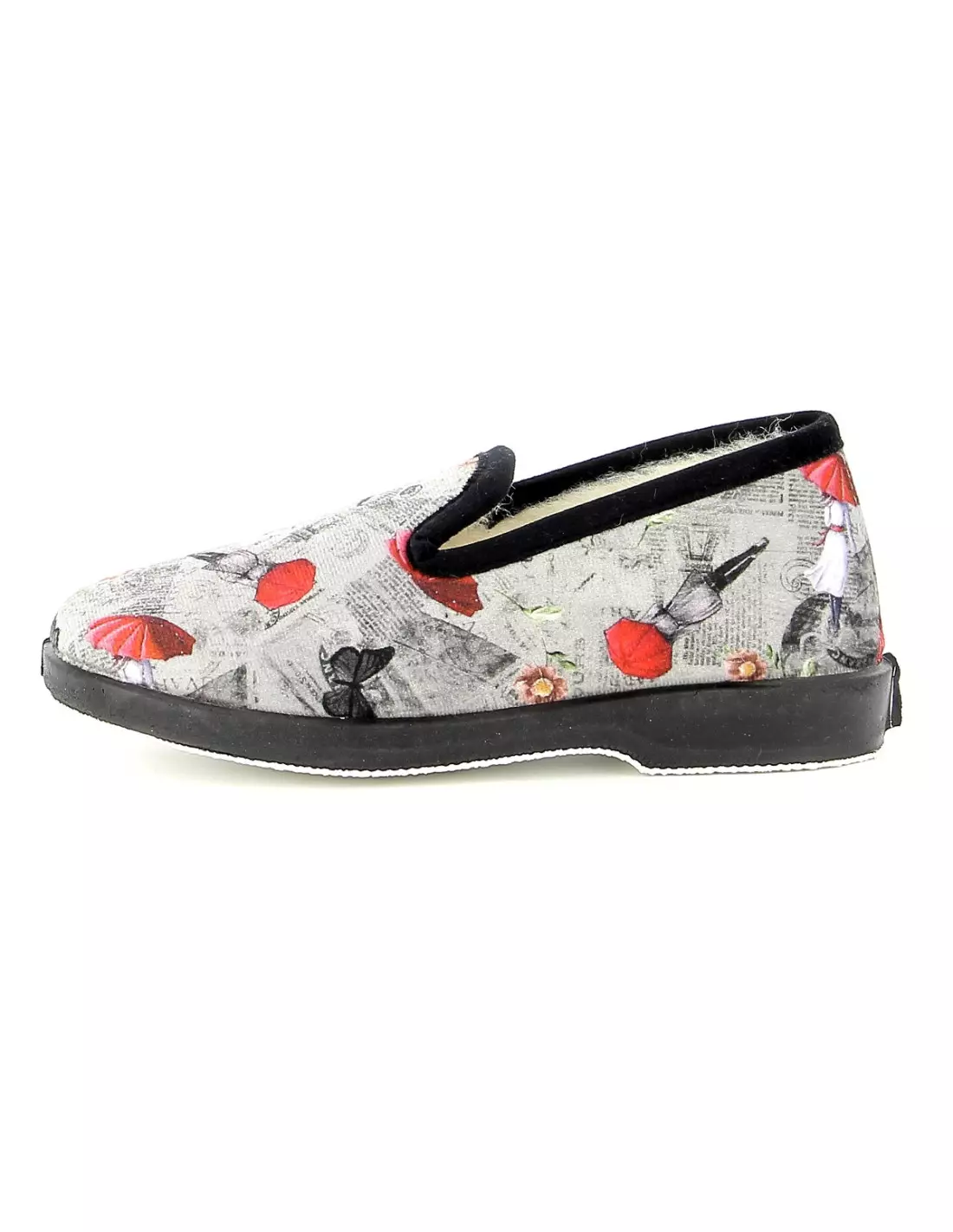 LA MAISON DE L ESPADRILLE 7635 - Pantoufles & chaussons Noir