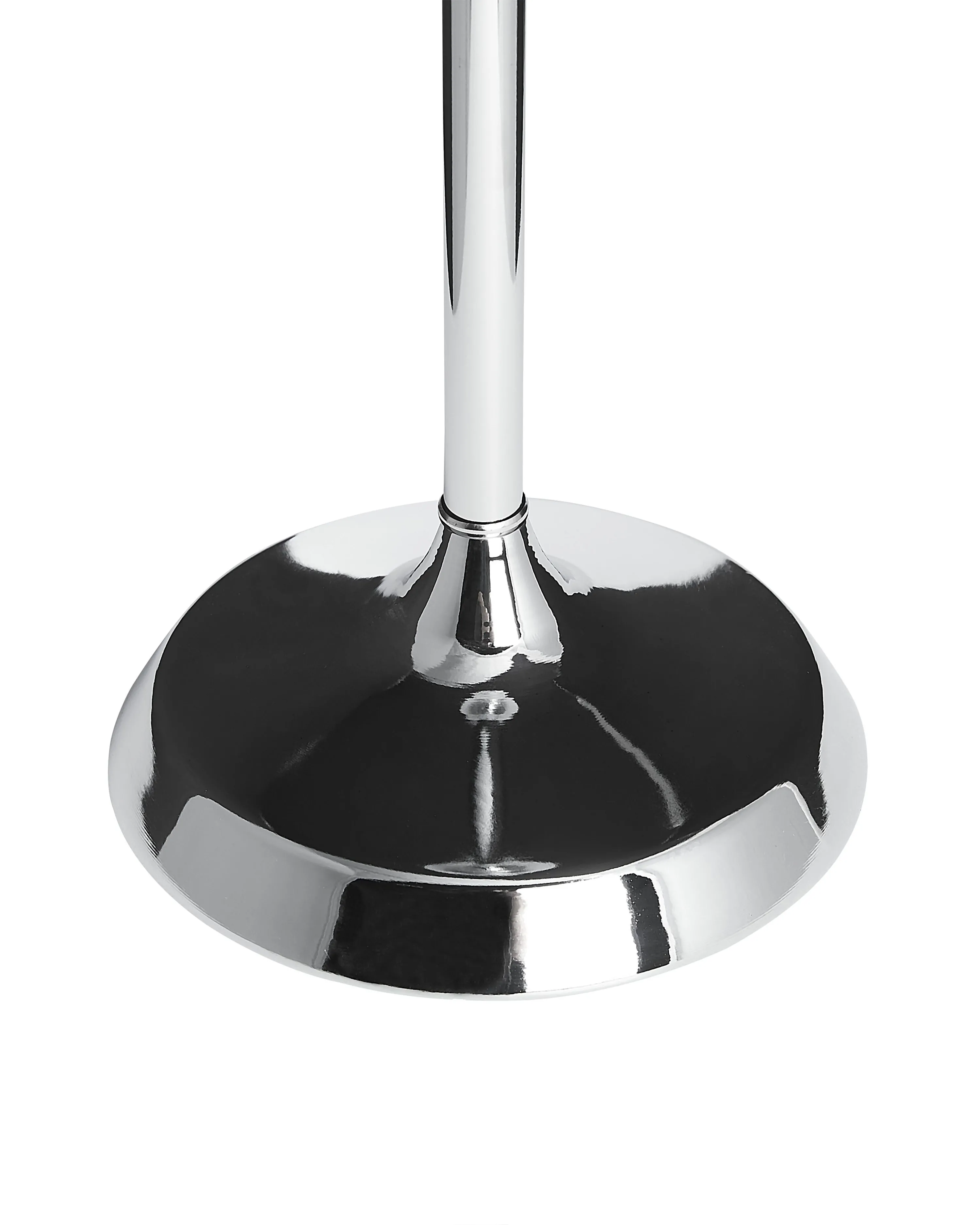 Kaarshouder COTUI Glas 58 cm Zilver