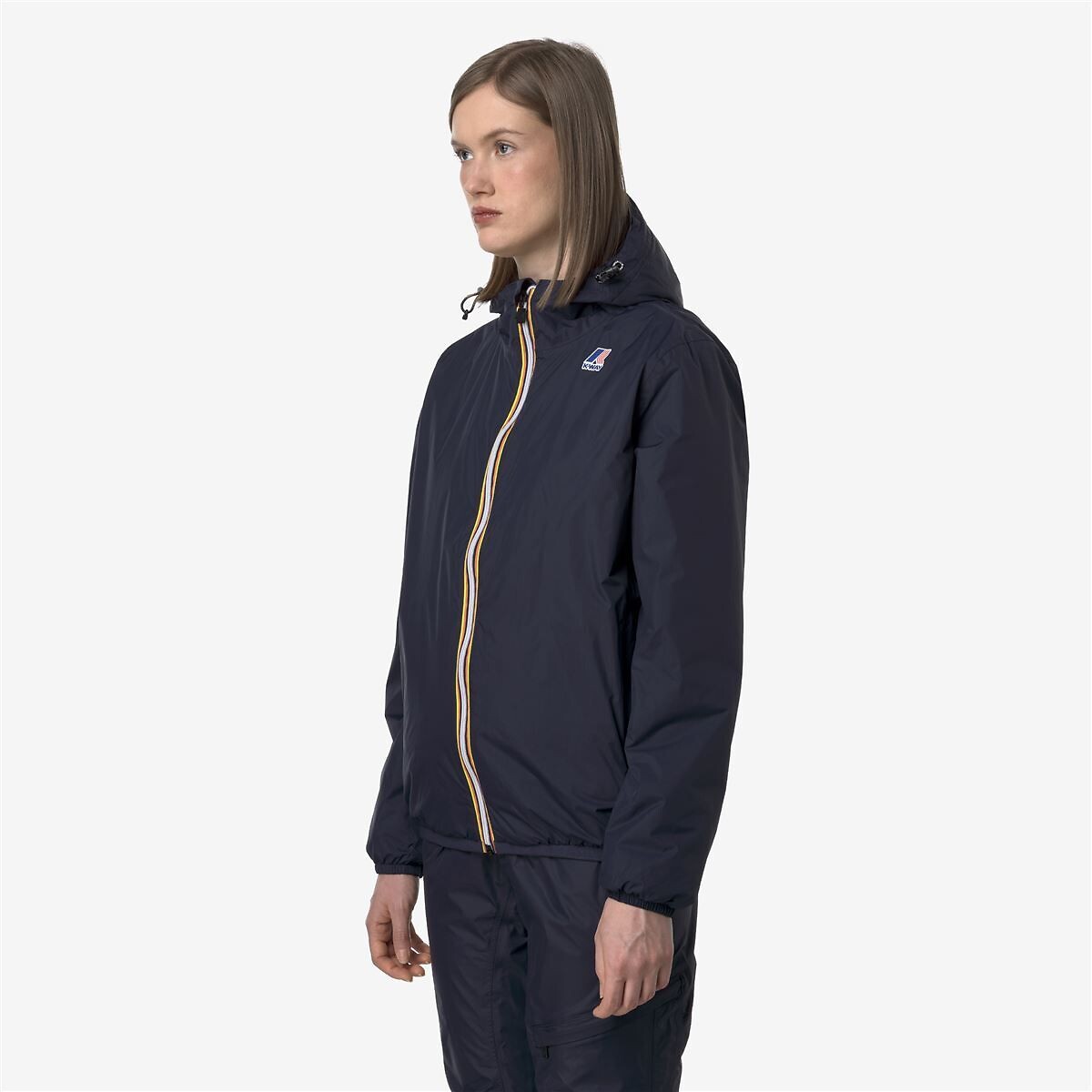 K-WAY<br>Casaco corta-vento Uniseks com capuz THE REAL CLAUDE 4.0 WARM