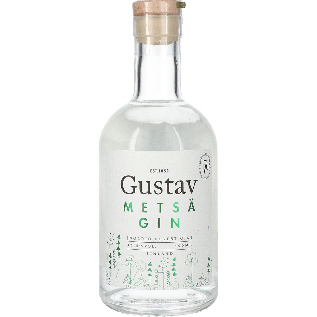 Gustav Metsä Gin 50 cl
