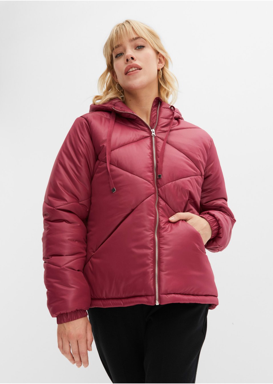 Veste matelassée à capuche