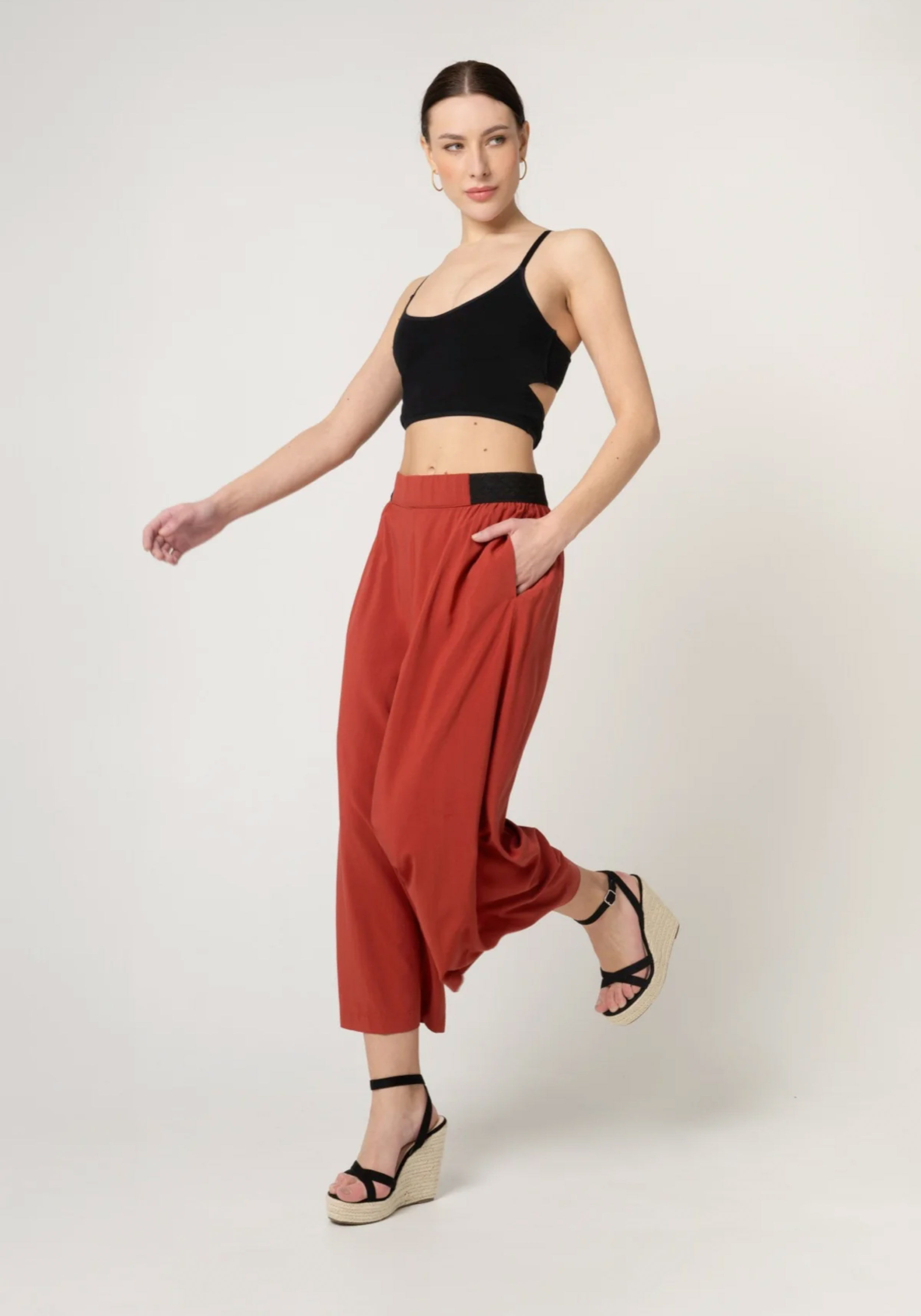 Lovjoi Hose Pants Tavira Mars Red