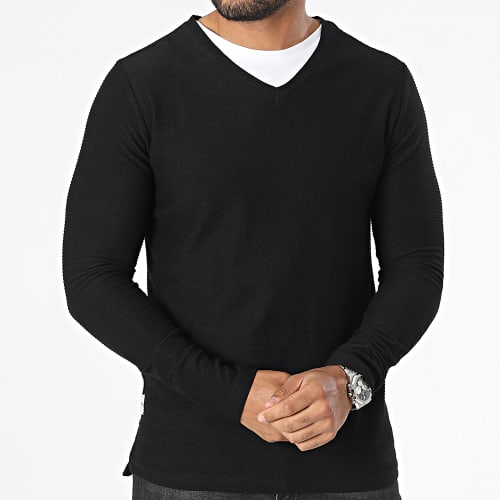 Tee Shirt Manches Longues Derren Noir
