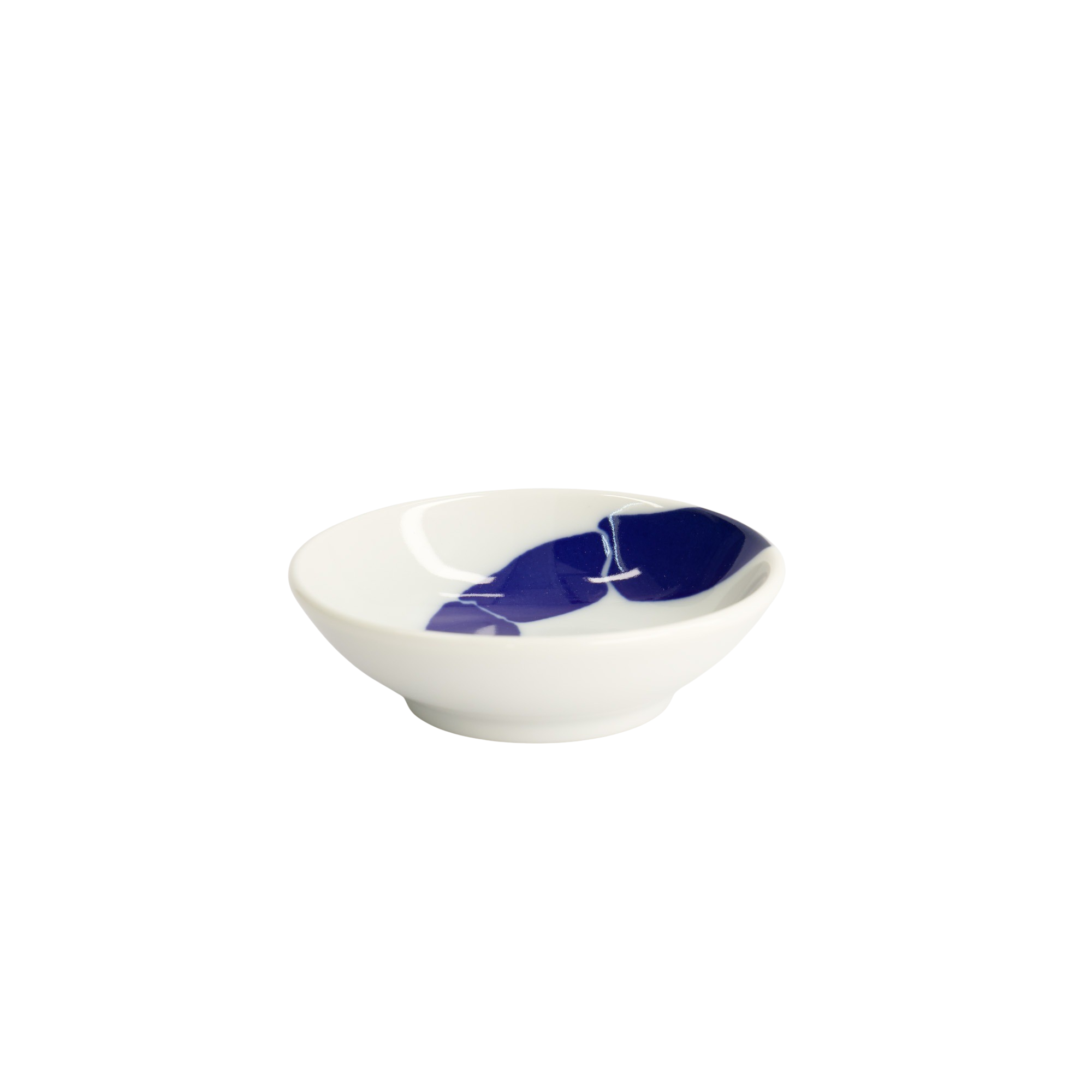 Tokyo Design Studio  Crab Kawaii Sauce skål, blå/hvid - Ø9 cm.