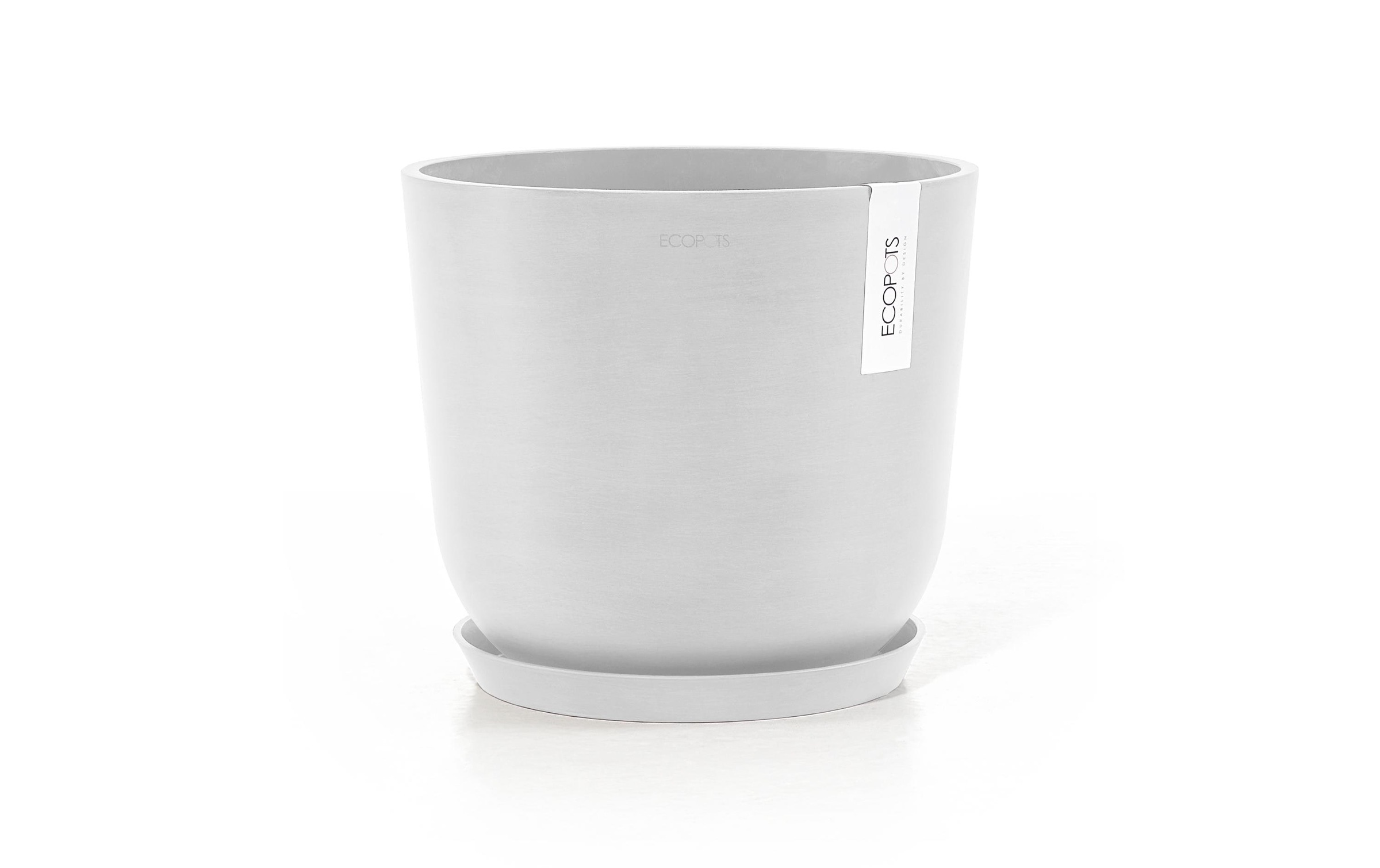 ECOPOTS Pflanzkübel »Oslo 25 Weiss«