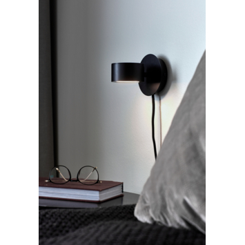 Nordlux Nordlux wandlamp Clyde zwart