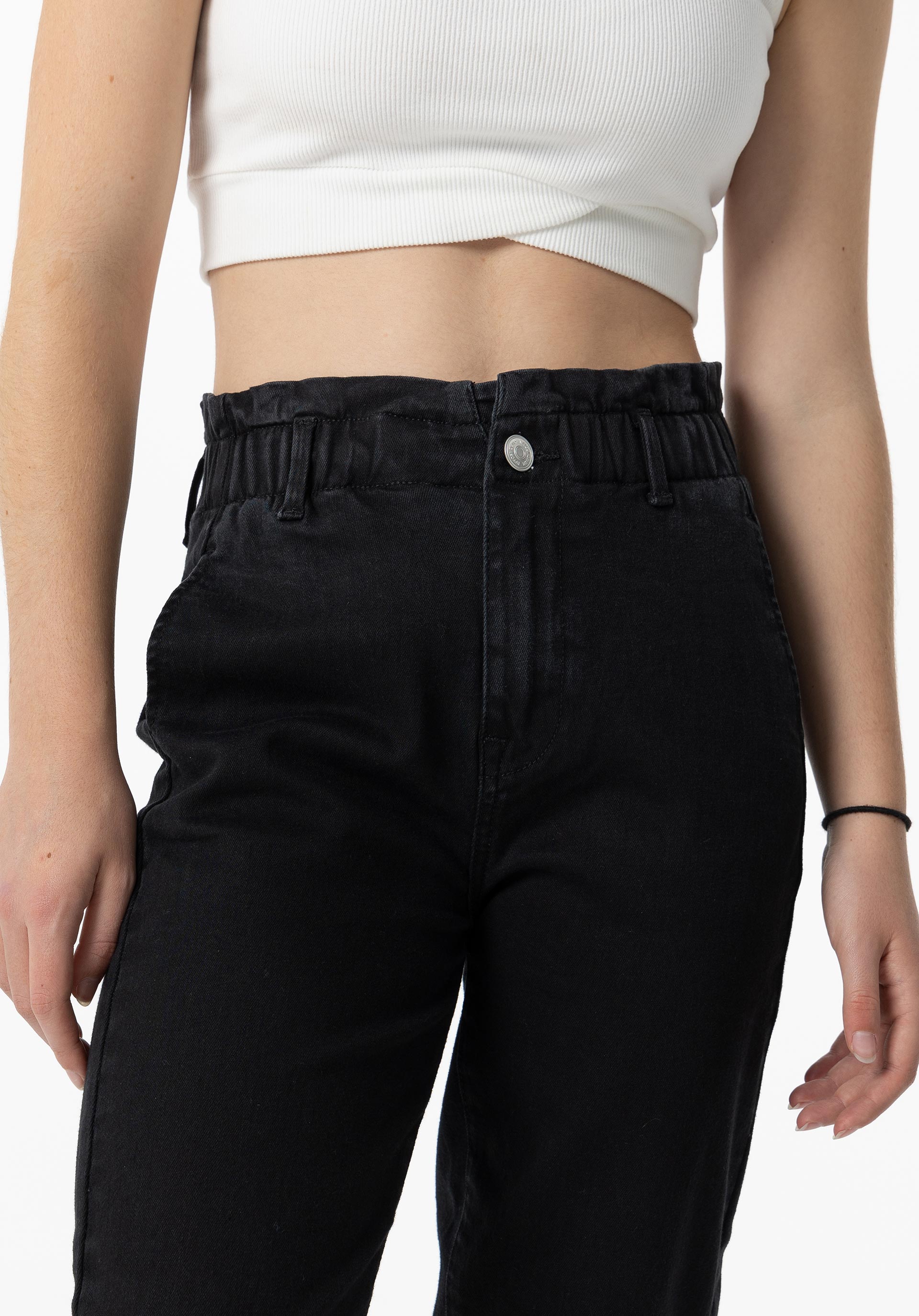Jeans Millie Paperbag Cintura Alta