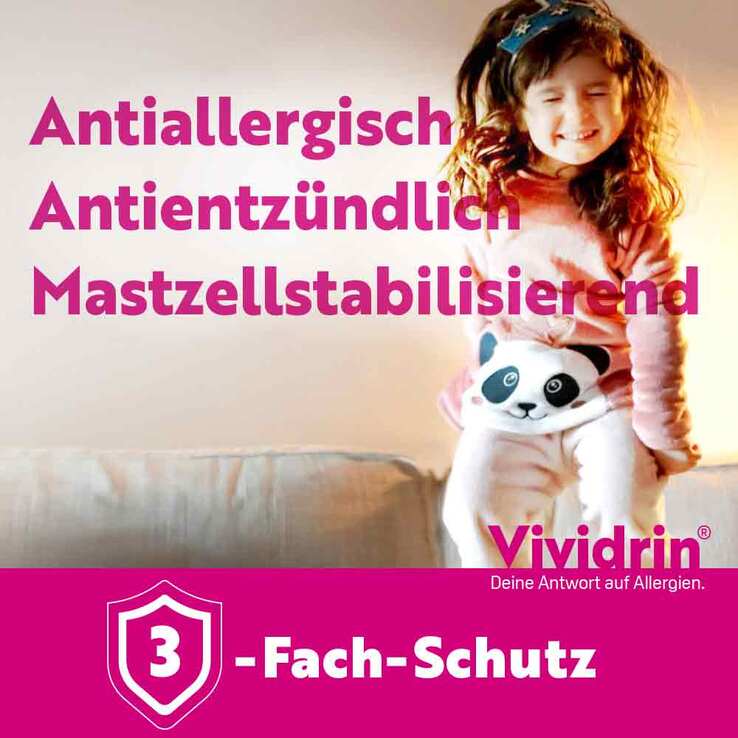 Vividrin® Azelastin Nasenspray Akuthilfe bei Heuschnupfen und Allergien, 10 ml