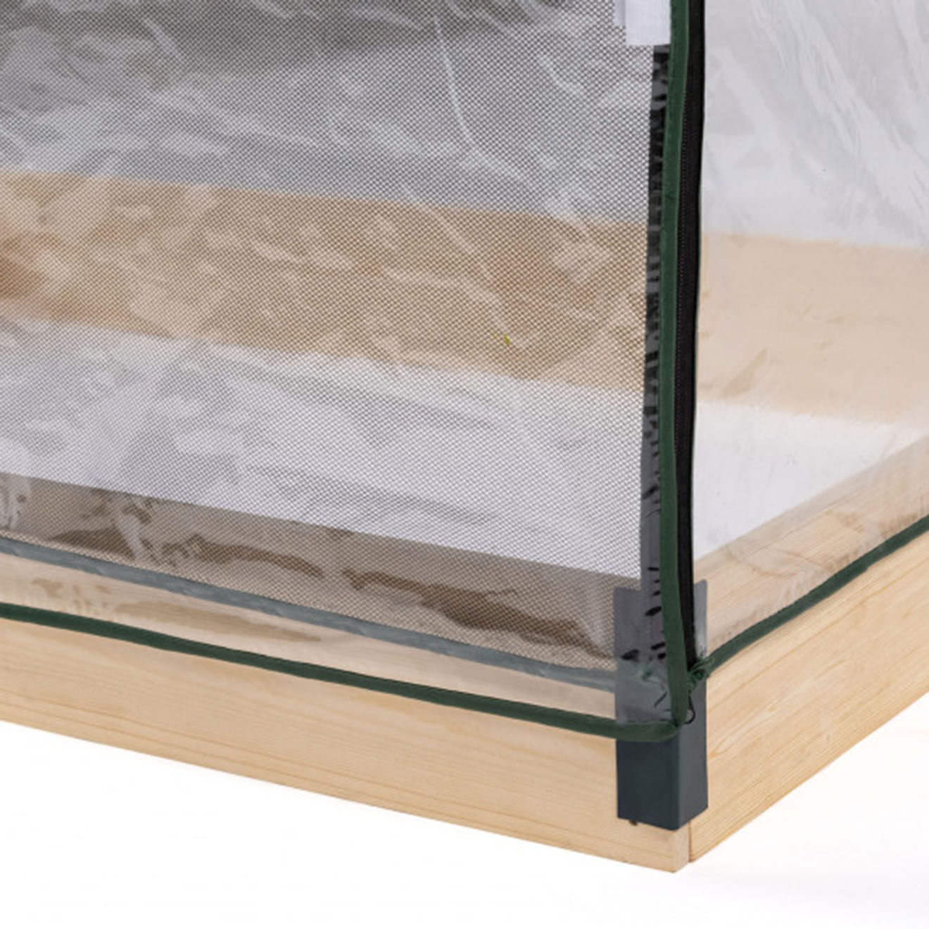 Pratik Garden Serre de potager aroma XXL bois - 115x80x130 cm