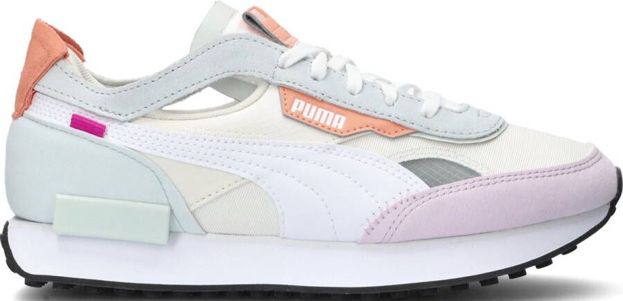 Puma Platform Stoffen Sneakers met Ronde Neus Multicolor Dames
