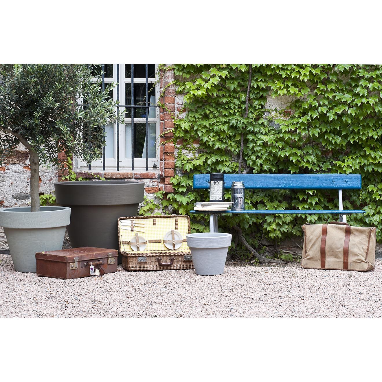 Serralunga Lampe Atmosfera anthracite - D.68x60 cm