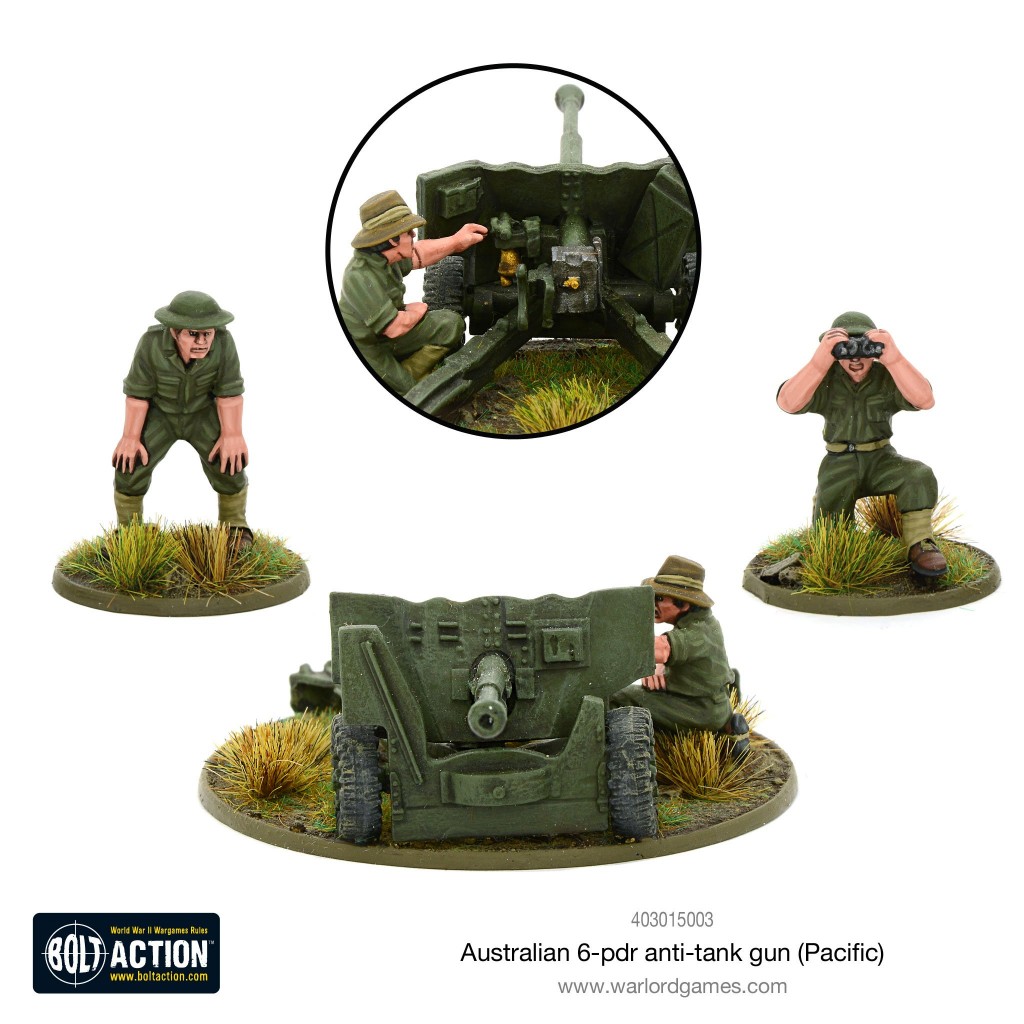 Bolt Action - Australian 6-pdr Anti-tank Hun
