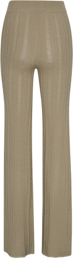 REMAIN Knit Straight Pants Incense beige