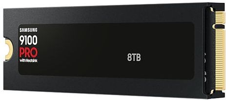 Samsung - 9100 PRO - SSD - 8000 GB - M.2 2280 - Met Heatsink