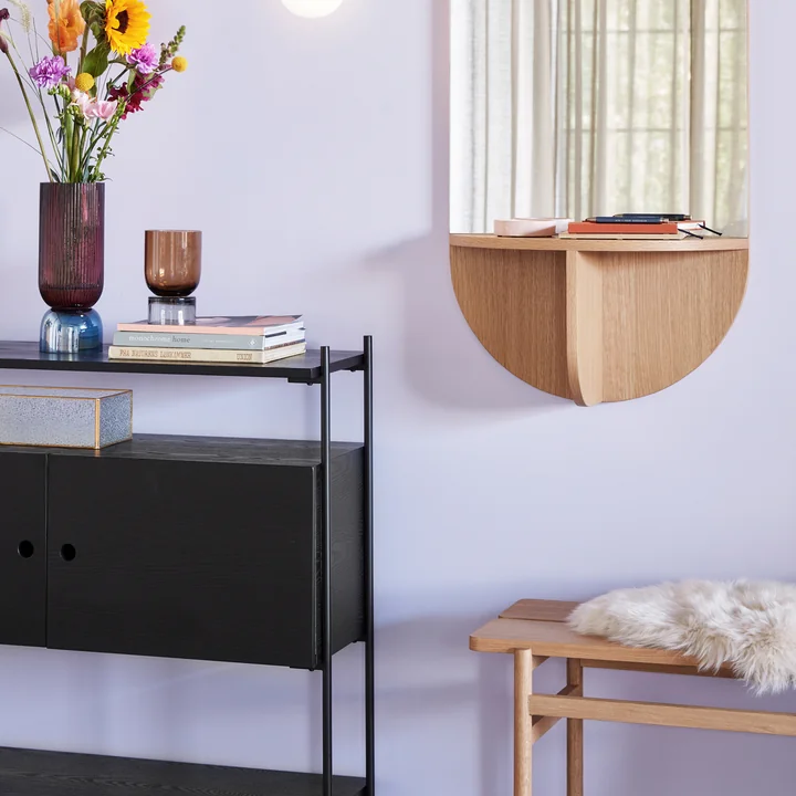 Hübsch Interior - Bank, L 180 cm / Eiche