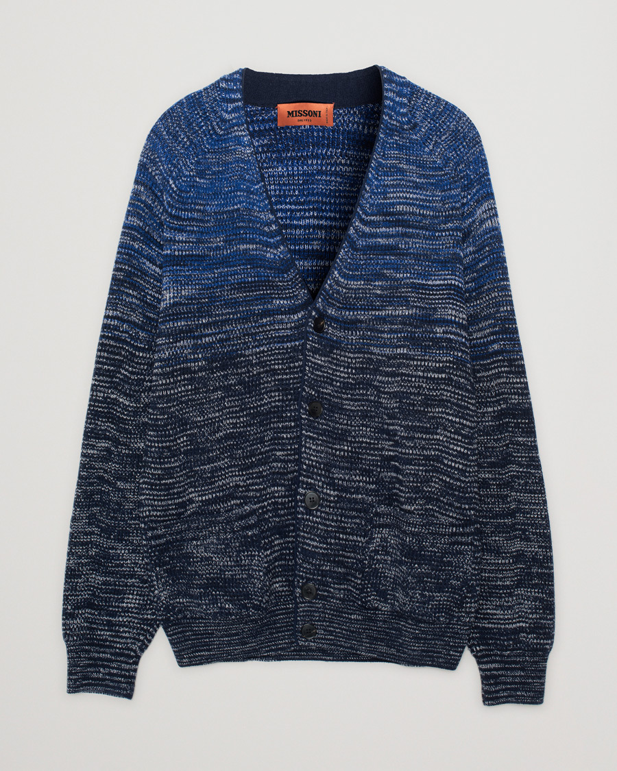 Missoni Degradé Cardigan Navy
