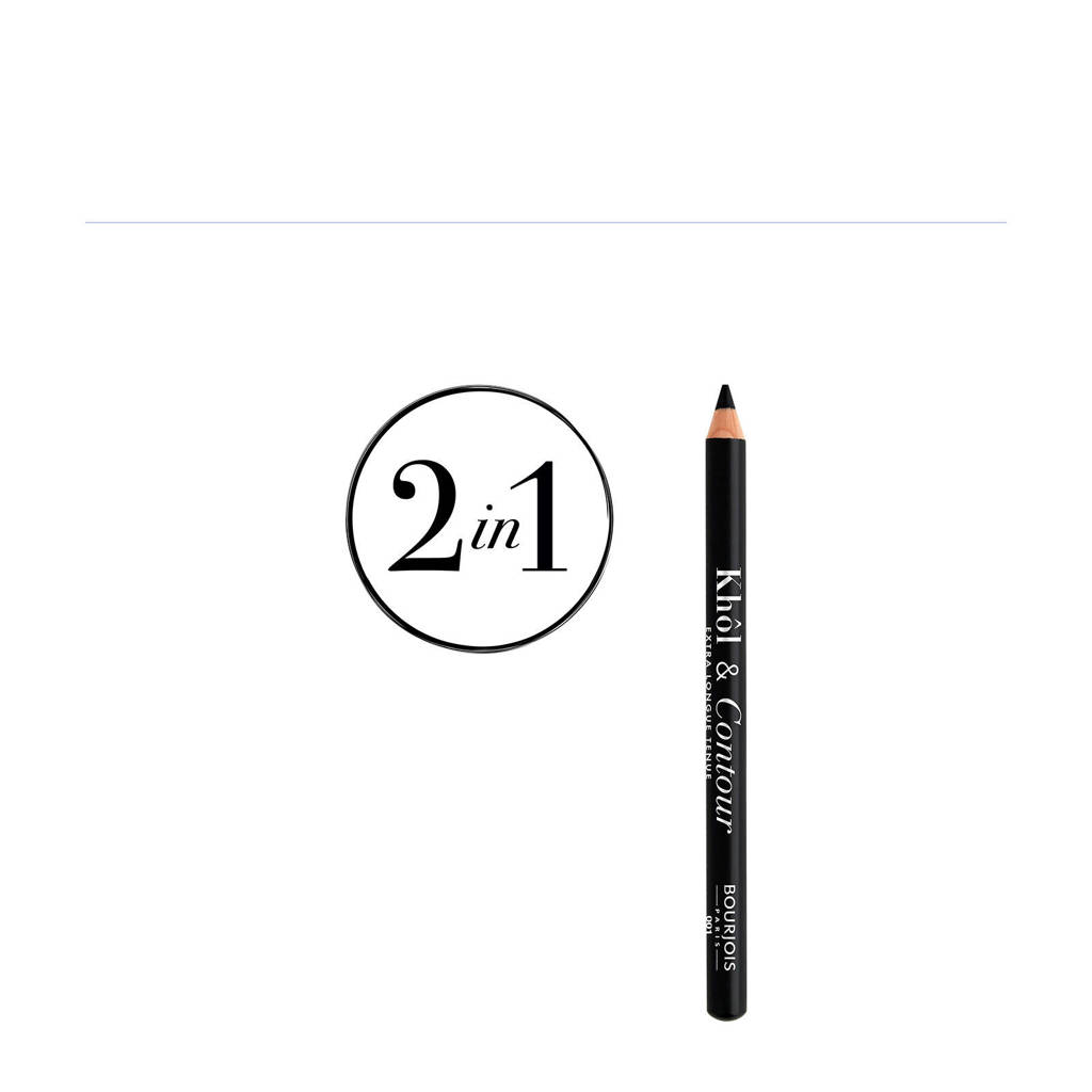 Redelijk potloodBourjois Kohl & Contour Oogpotlood - Black