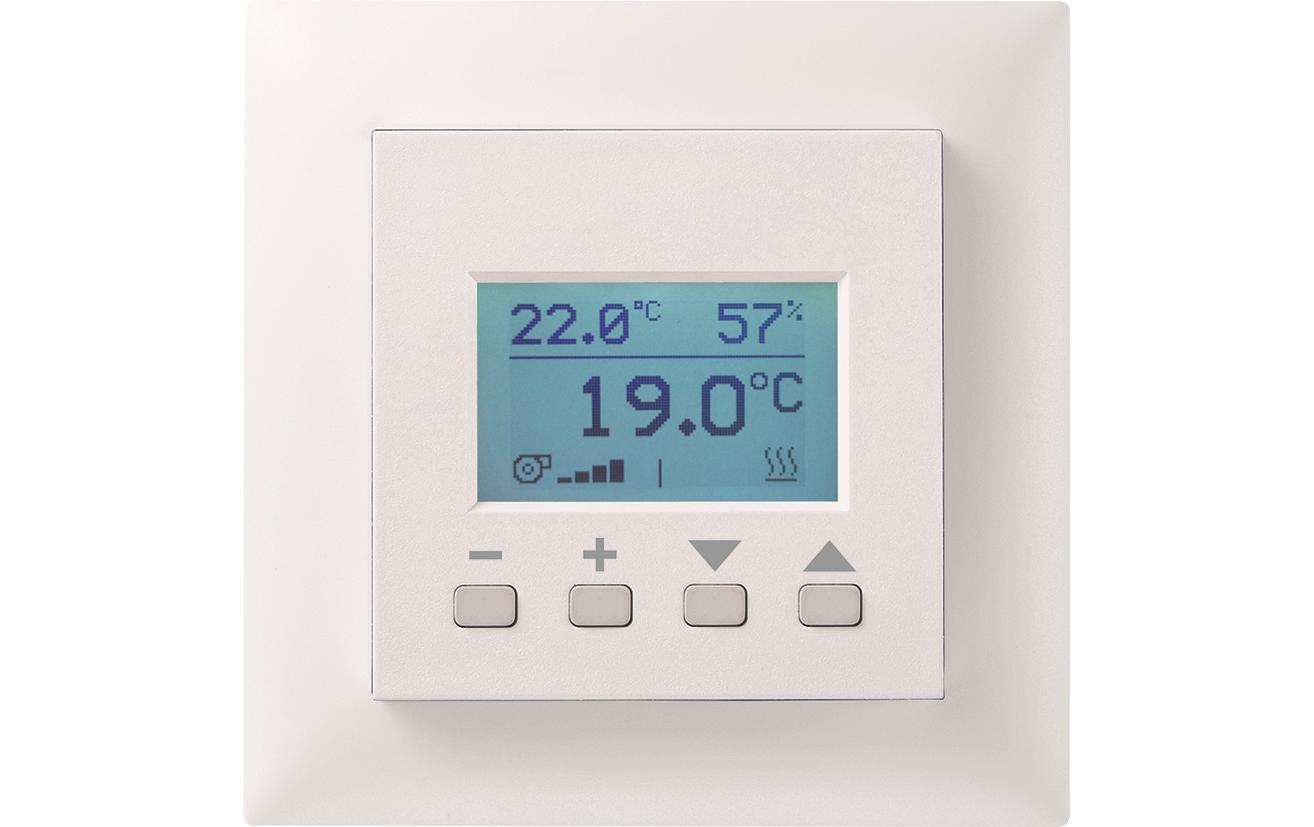 Raumfühler FTW06 LCD dS zu digitalSTROM<br>digitalSTROM-kompatibles Multifunktions-Raumbediengerät