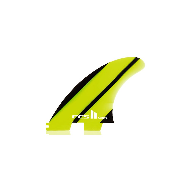Ailerons surf FCS Carver NEO glass Thruster Medium - The Corner Shop