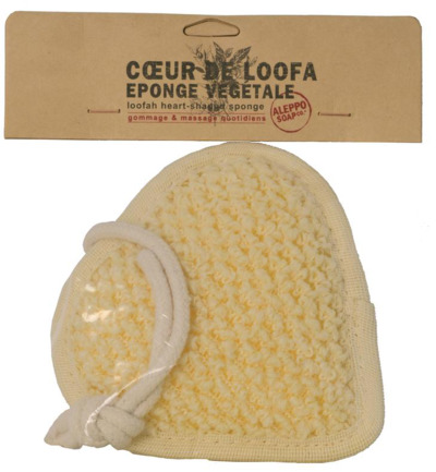 Aleppo Soap Co Loofa Natuurspons Hart (1 stuk)