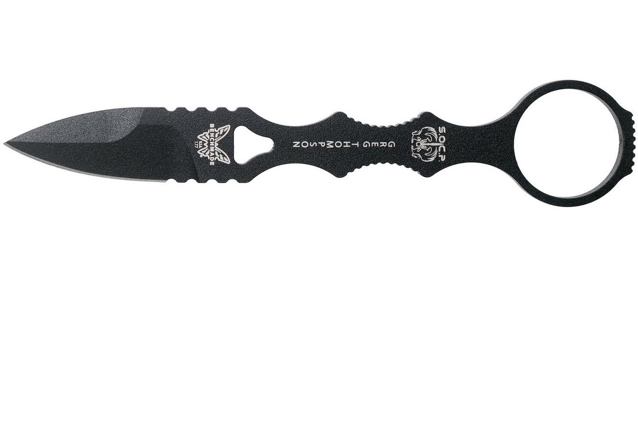 Benchmade Mini SOCP 177BK vaststaand mes, Greg Thompson design