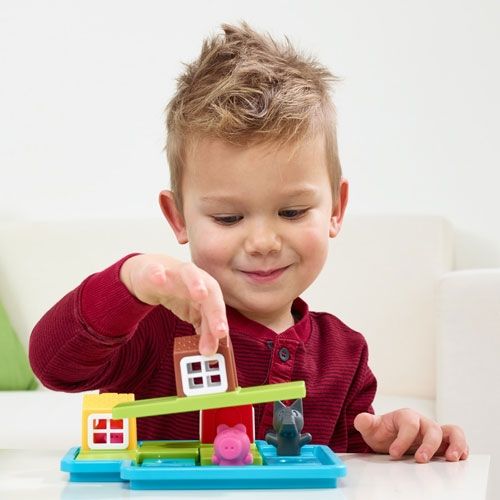 Smart games puzzelspel drie kleine biggetjes - deluxe