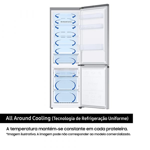 Frigorífico Combinado Samsung RB34C632DSA 341L Classe D