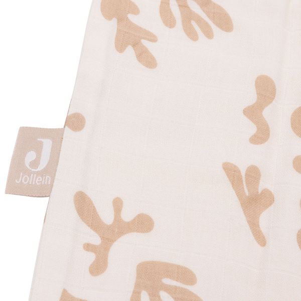 Jollein Funky Hydrofiel Slaapzak - 90 cm - Biscuit