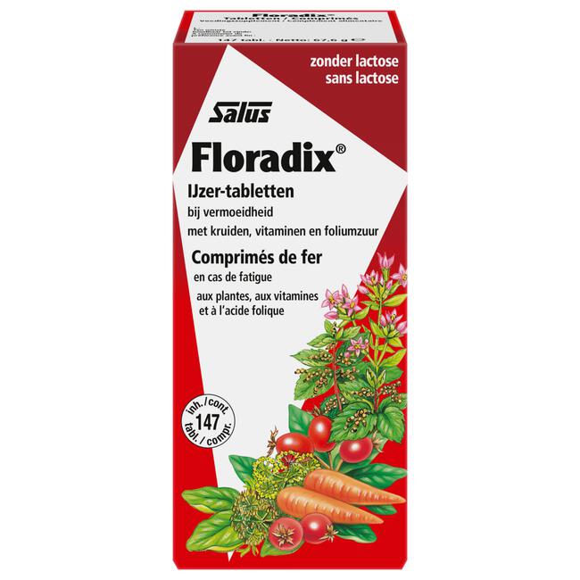 Salus Floradix Ijzer 147 Tabletten