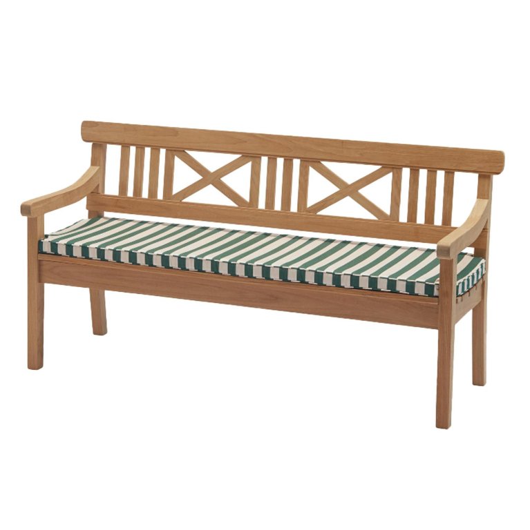 Fritz Hansen Zitkussen Drachman tuinbank 165 dark green